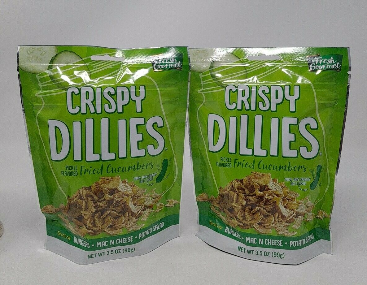 Fresh Gourmet Crispy Dilly Bags; 3.5 Ounces; 12 Per Case - High Mart Wholesale