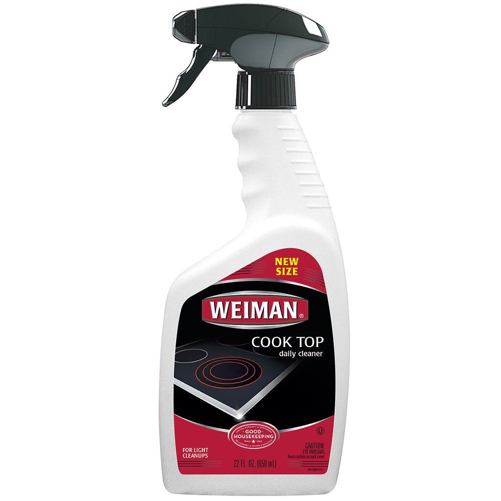 Weiman Products Cook Top Daily Cleaner Trigger; 12 Fluid Ounce; 6 Per Case - High Mart Wholesale