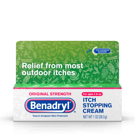Benadryl Topical Original Cream; 1 Ounces; 6 Per Box; 4 Per Case