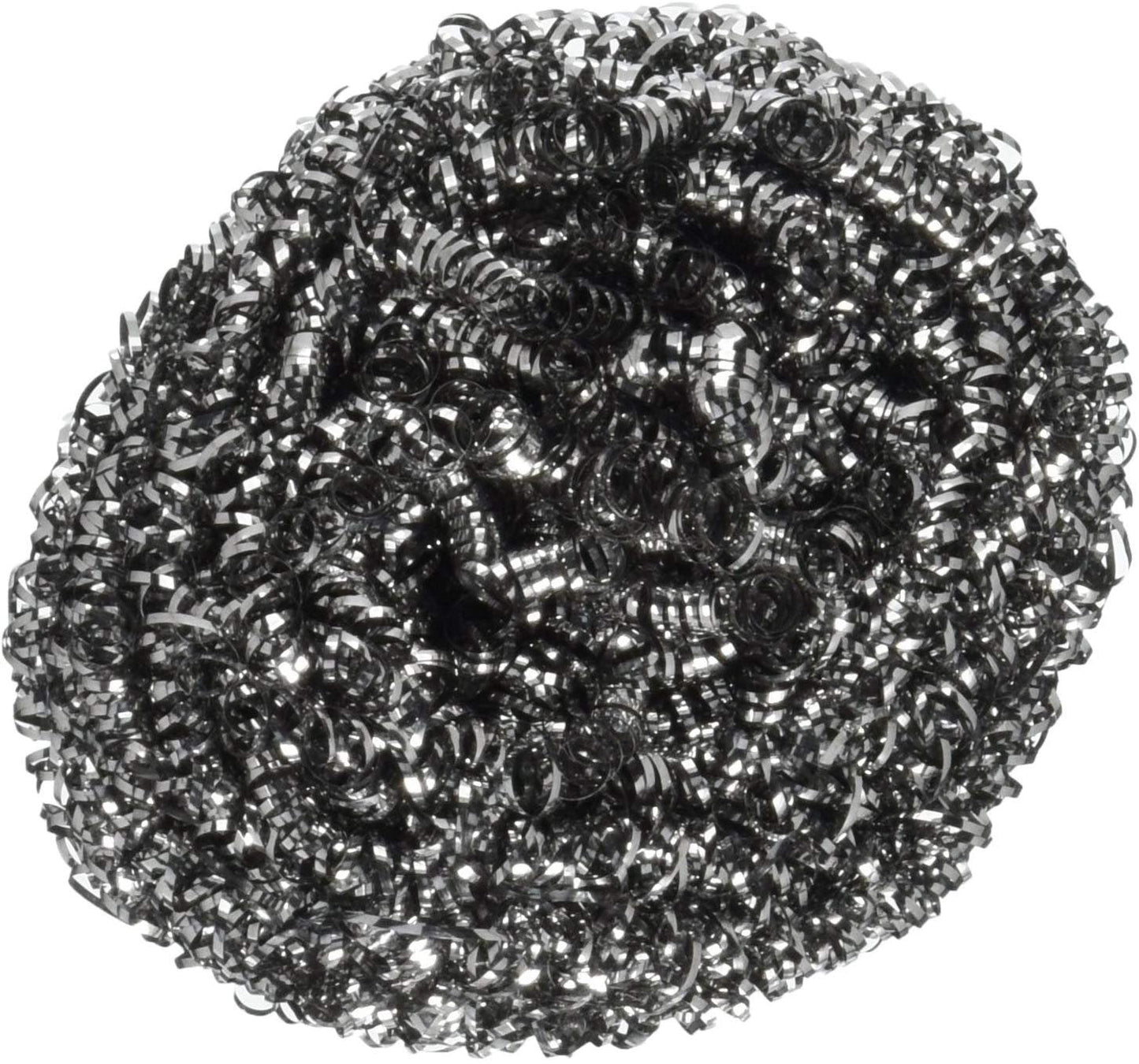Winco Stainless Steel Scrubbing Sponge; 50G; 12 Each; 1 Per Case - High Mart Wholesale