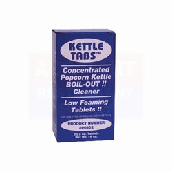 Kettle Tabs Popcorn Kettle Cleaner Tabs; 8 Count; 6 Per Case - High Mart Wholesale