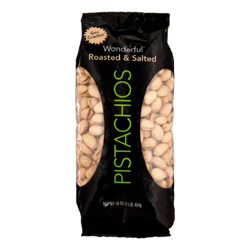 Wonderful Pistachios Pistachio Roasted & Salted; 16 Ounces; 20 Per Case
