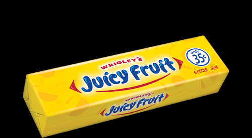 Juicy Fruit Gum Wrigley 4 Pack; 4 Each; 1 Per Box; 4 Per Case