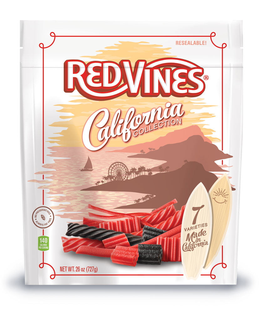 Red Vines California Collection; 26 Ounces; 6 Per Case - High Mart Wholesale