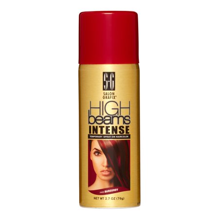 Salon Grafix Hair Spray Hair Color Burgundy; 2.7 Ounces; 6 Per Case
