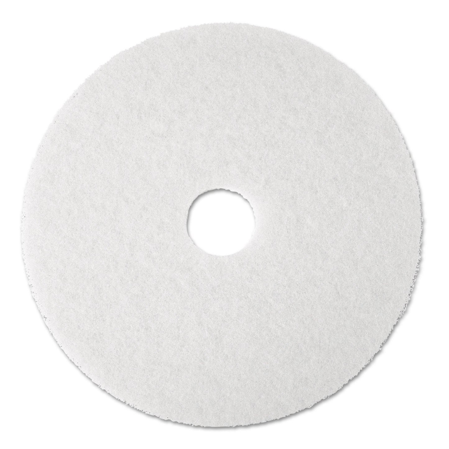 3M Floor Pad White Super Polish 13 Inches; 1 Count; 5 Per Case - High Mart Wholesale