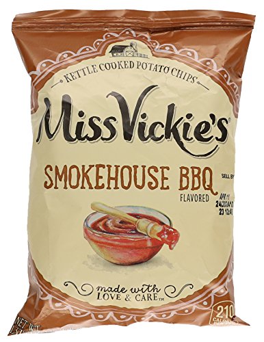 Miss Vickie's Smokehouse Bbq Kettle Cooked Potato Chips; 1.375 Ounce; 64 Per Case