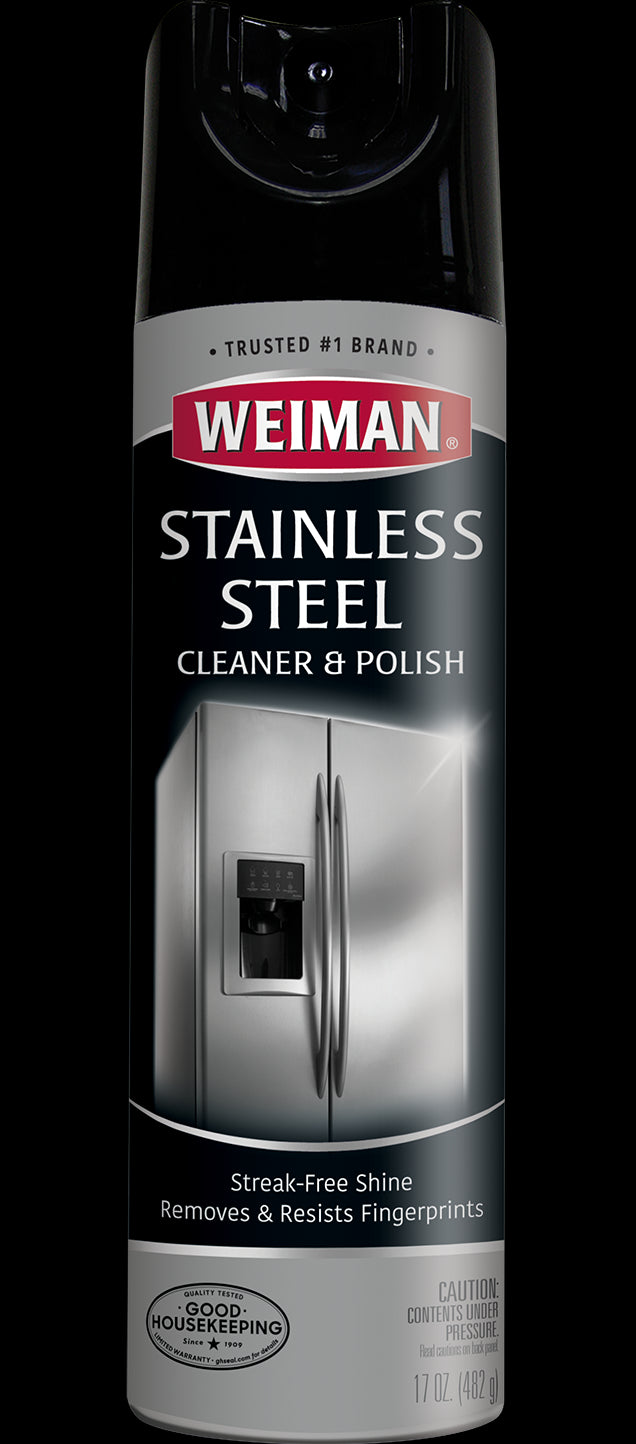 Weiman Products Stainless Steel Clean & Polish; 17 Fluid Ounces; 6 Per Case - High Mart Wholesale