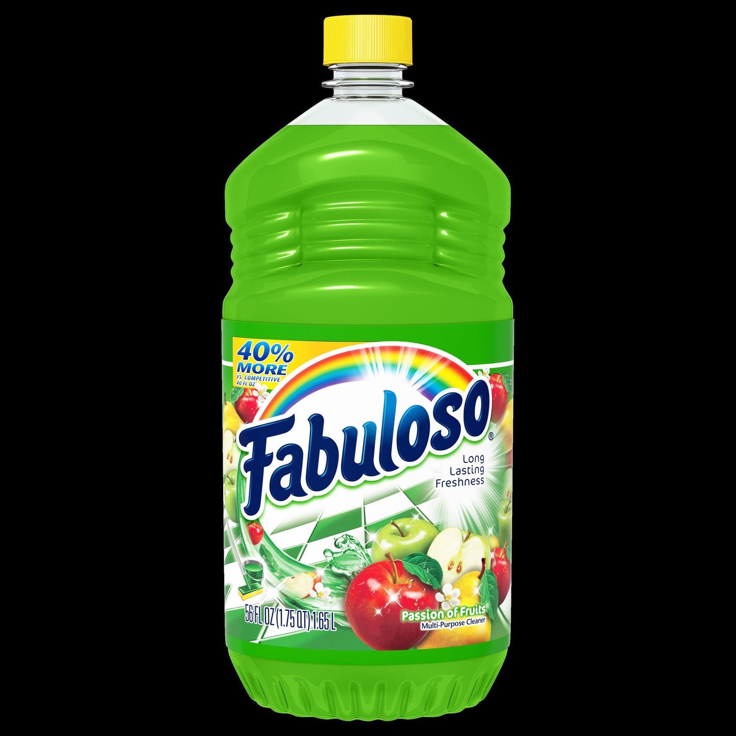 Fabuloso Cleaner Passion Fruit; 56 Fluid Ounces; 6 Per Case