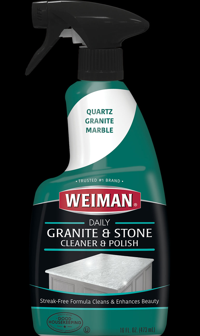 Weiman Products Granite Cleaner & Polish Trigger; 16 Fluid Ounces; 6 Per Case - High Mart Wholesale