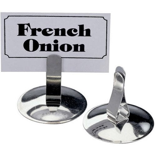 Vollrath Holder Menu Card Stainless Steel; 60 Each; 1 Per Case