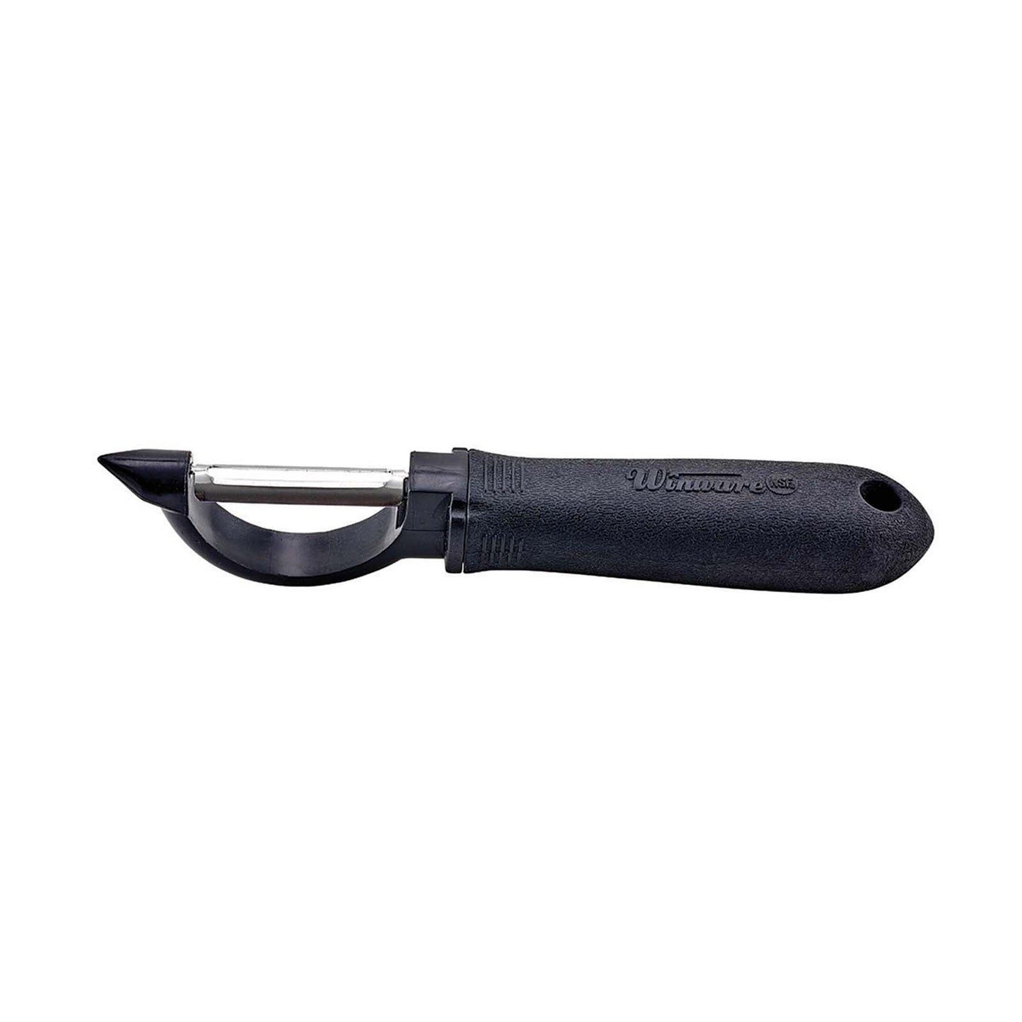 Winco Straight Peeler Soft Grip Handle; 12 Each; 1 Per Case - High Mart Wholesale