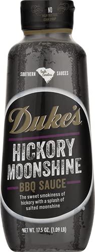 Duke's Hickory Moonshine Bbq Sauce Bottle; 13.9 Ounce; 6 Per Case - High Mart Wholesale
