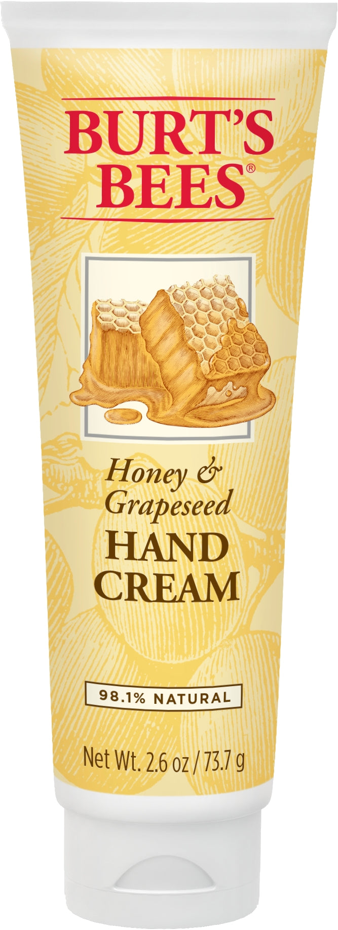 Burt's Bees Hand Cream Honey & Grapeseed; 2.6 Ounces; 3 Per Box; 6 Per Case