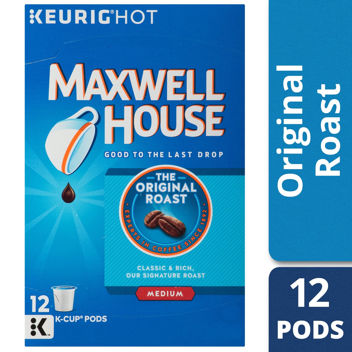 Maxwell House Coffee Pods Original; 4.12 Ounces; 6 Per Case - High Mart Wholesale