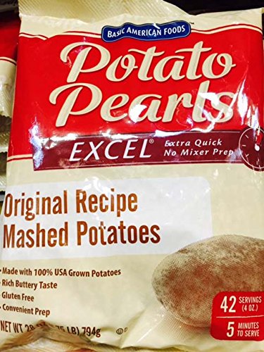 Baf Potato Pearls� Low Sodium Extra Rich Mashed Potatoes; 3.55 Pounds; 6 Per Case