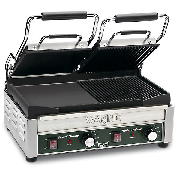 Waring Commercial Panini Grill Dual Italian Style; 1 Each