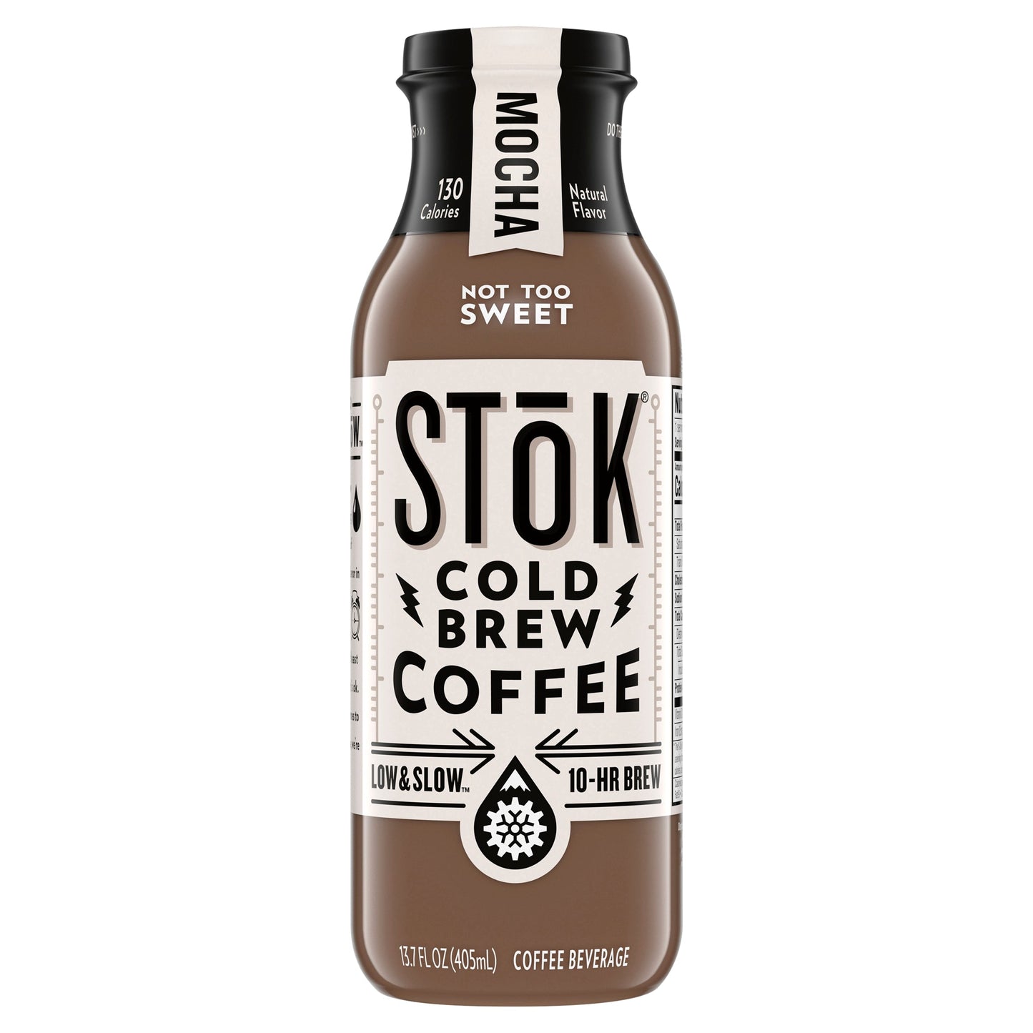Stok Cold Brewed Mocha Coffee; 13.7 Ounces; 12 Per Case