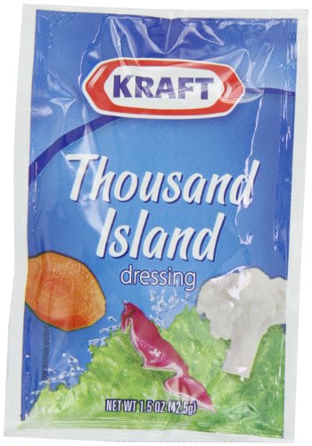 Kraft 1000 Island Dressing Single Serve; 1.5 Ounce; 60 Per Case