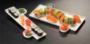 American Metalcraft Large Porcelain Sushi Plate; 1 Each - High Mart Wholesale