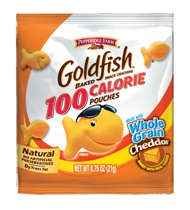 Pepperidge Farms Goldfish Cheddar Whole Grain Crackers; 0.75 Ounces; 100 Per Case