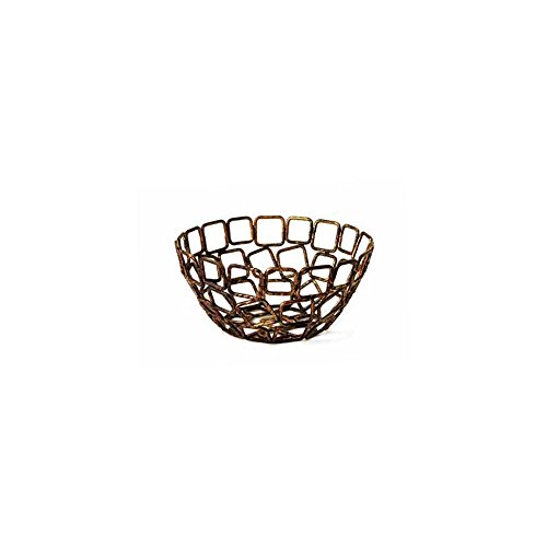 Front Of The House Bowl Copper Wire Basket Link; 12 Each; 1 Per Case - High Mart Wholesale