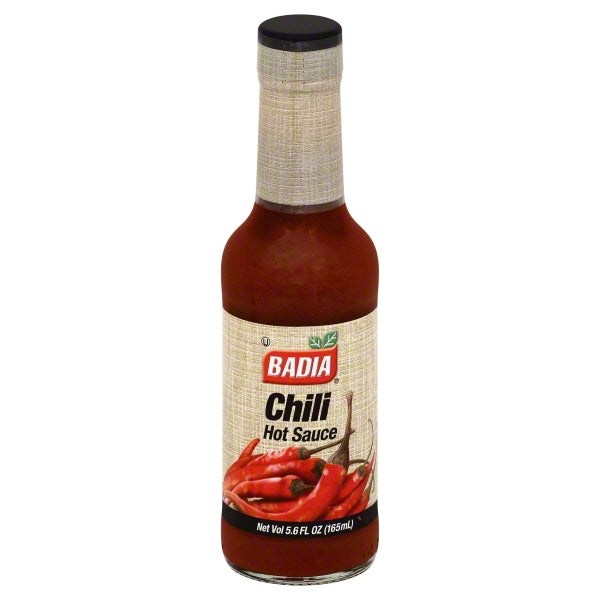 Badia Crushed Chili Pepper Sauce Hot Sauce Bottle; 5.6 Ounce; 12 Per Case
