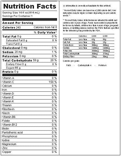 Fl Nat Growers' Pride From Concentrate Shelf Stable Cranberry Apple Juice Cocktail; 14 Fluid Ounce; 12 Per Case