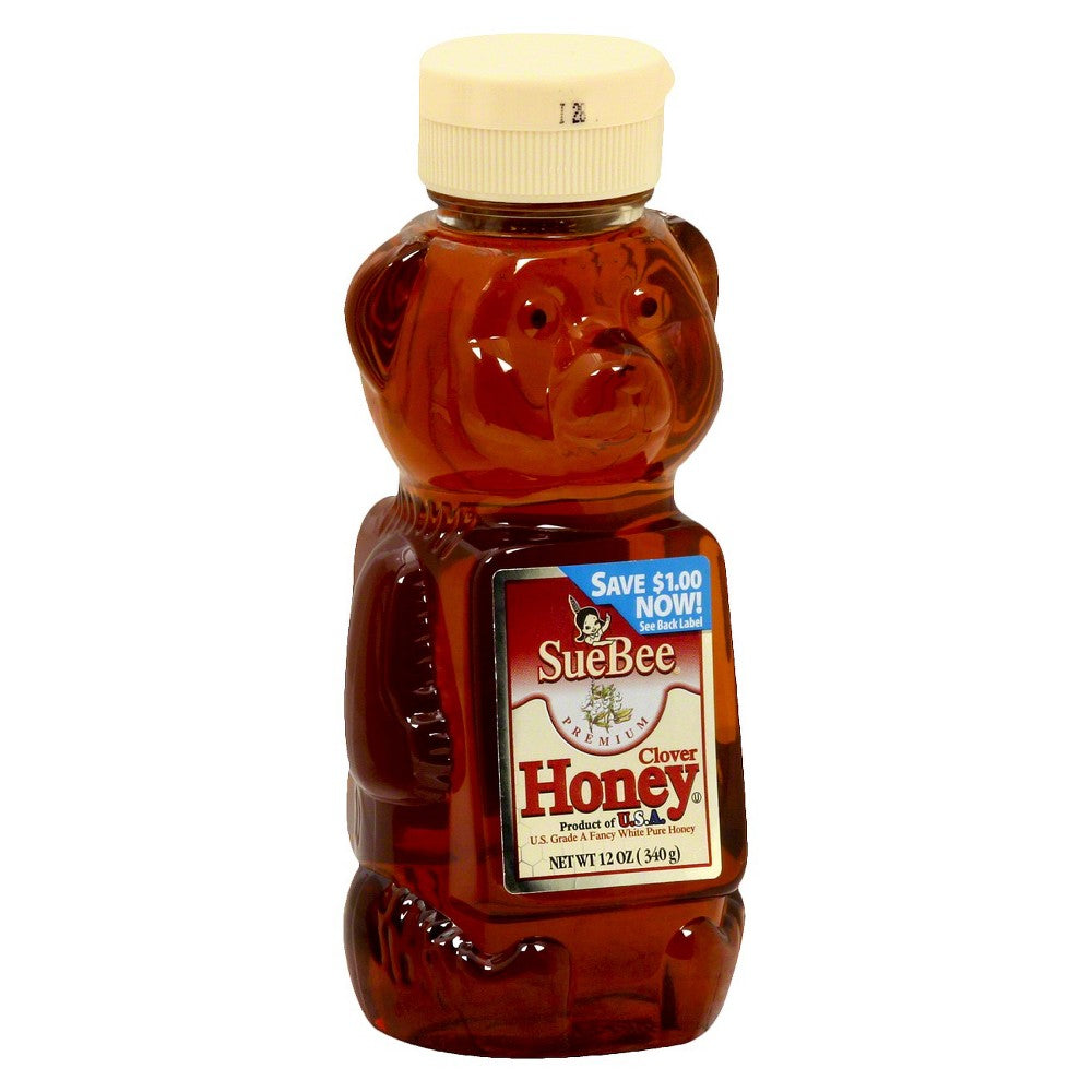 Sue Bee Honey Bottle; 12 Ounce; 12 Per Case