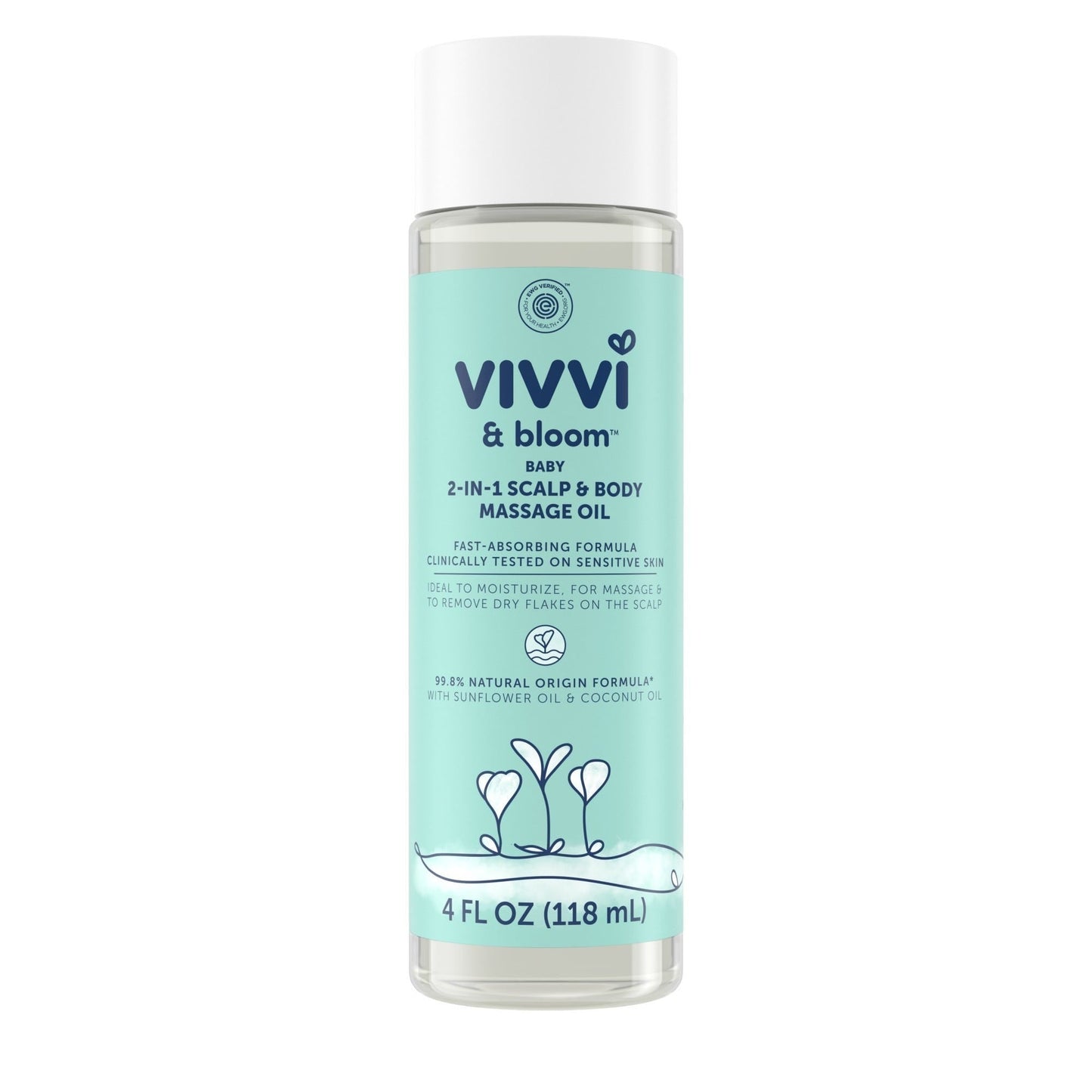 Vivvi & Bloom 2In1 Scalp & Body Oil; 4 Fluid Ounce; 3 Per Box; 4 Per Case - High Mart Wholesale