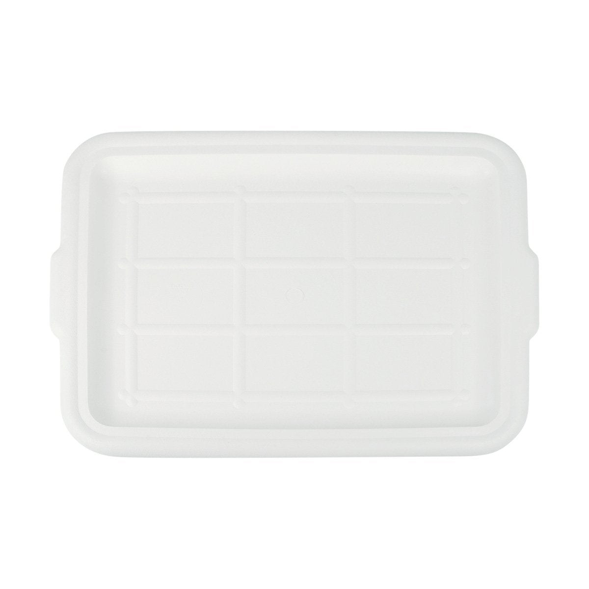 Tablecraft 5 Inch White Tote Box Cover; 12 Each; 1 Per Case - High Mart Wholesale