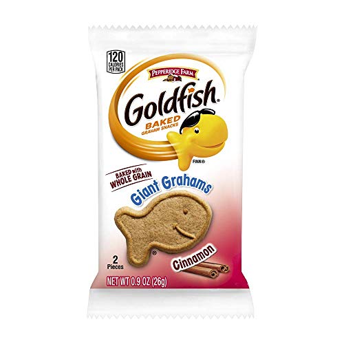 Pepperidge Farms Goldfish Cinnamon Whole Grain Giant Grahams; 0.9 Ounces; 300 Per Case