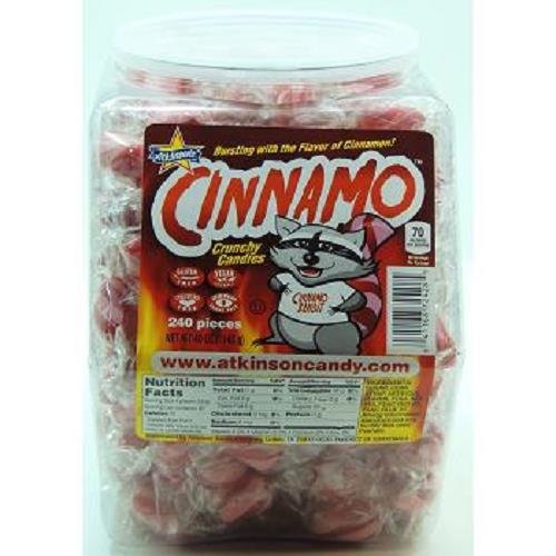 Atkinson Candy Company Candy Cinnamon Twists Flow Wrap; 240 Each; 6 Per Case