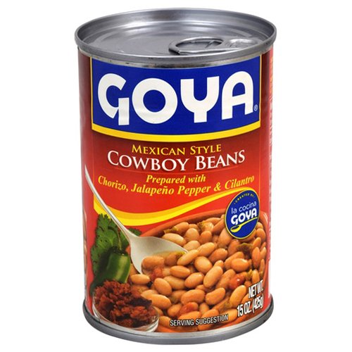 Goya Mexican Style Cowboy Beans; 15 Ounces; 24 Per Case