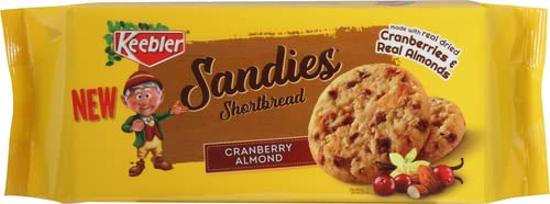 Keebler - Sandies Cranberry And Almond; 9.9 Ounce; 12 Per Case