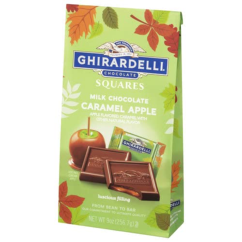 Ghirardelli Milk Car Apple Square; 9 Ounce; 5 Per Case - High Mart Wholesale
