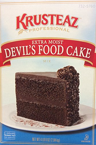 Krusteaz Professional Extra Moist Devils Food Cake Mix; 4.5 Pounds; 6 Per Case - High Mart Wholesale