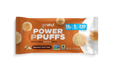 Made In Nature Go Wild Power Ppuffs Peanut Butter; 1.5 Ounces; 6 Per Box; 12 Per Case - High Mart Wholesale