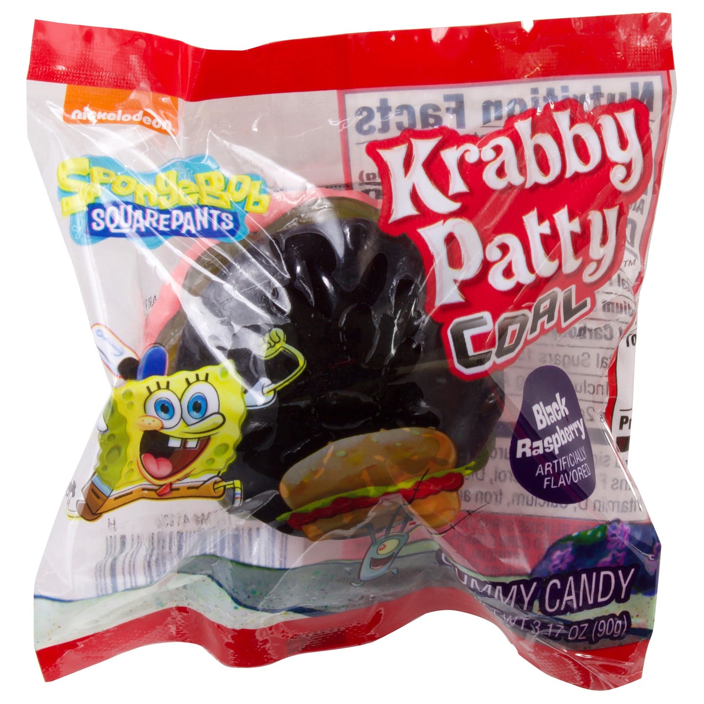 Frankford Candy Krabby Patty Coal Shaped Slider Candy; 3.18 Ounces; 12 Per Case - High Mart Wholesale