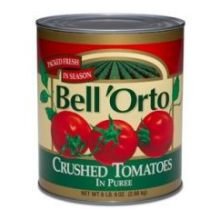 Bell 'Orto Tomato Grande Whole Puree; 105 Ounce; 6 Per Case