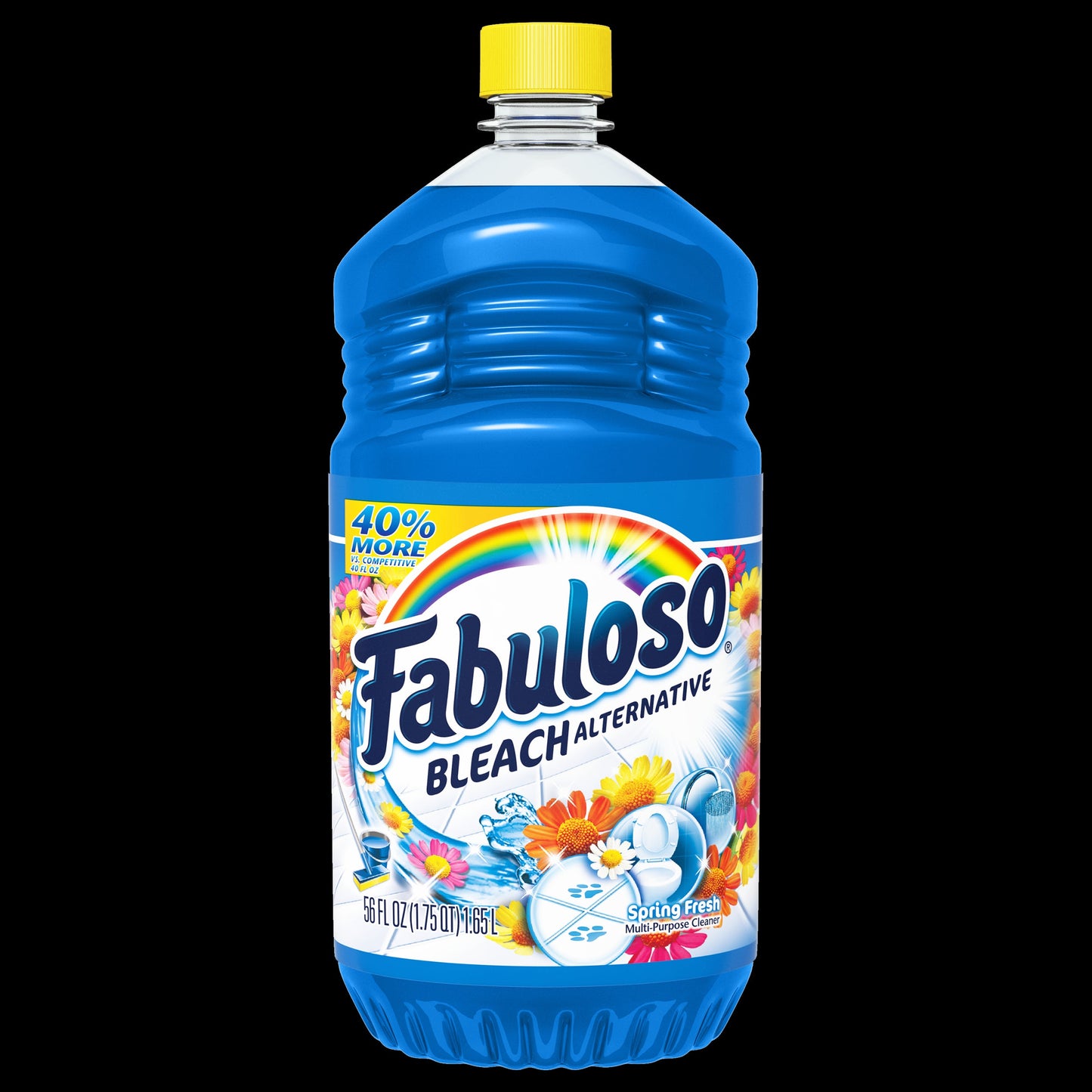 Fabuloso Multi Purpose Cleaner Bleach Alternative; 56 Fluid Ounces; 6 Per Case