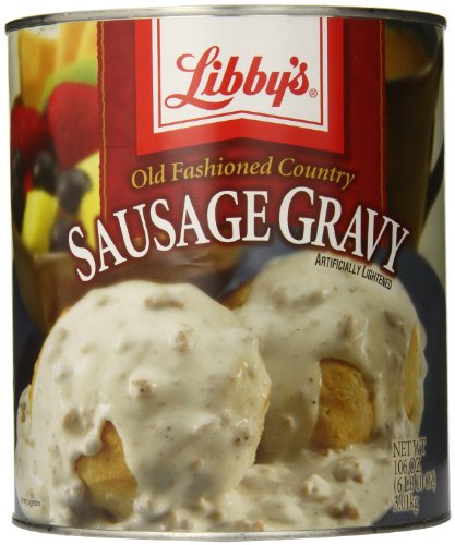 Libby's Gravy Old Fashioned Country Sausage; 106 Ounces; 6 Per Case