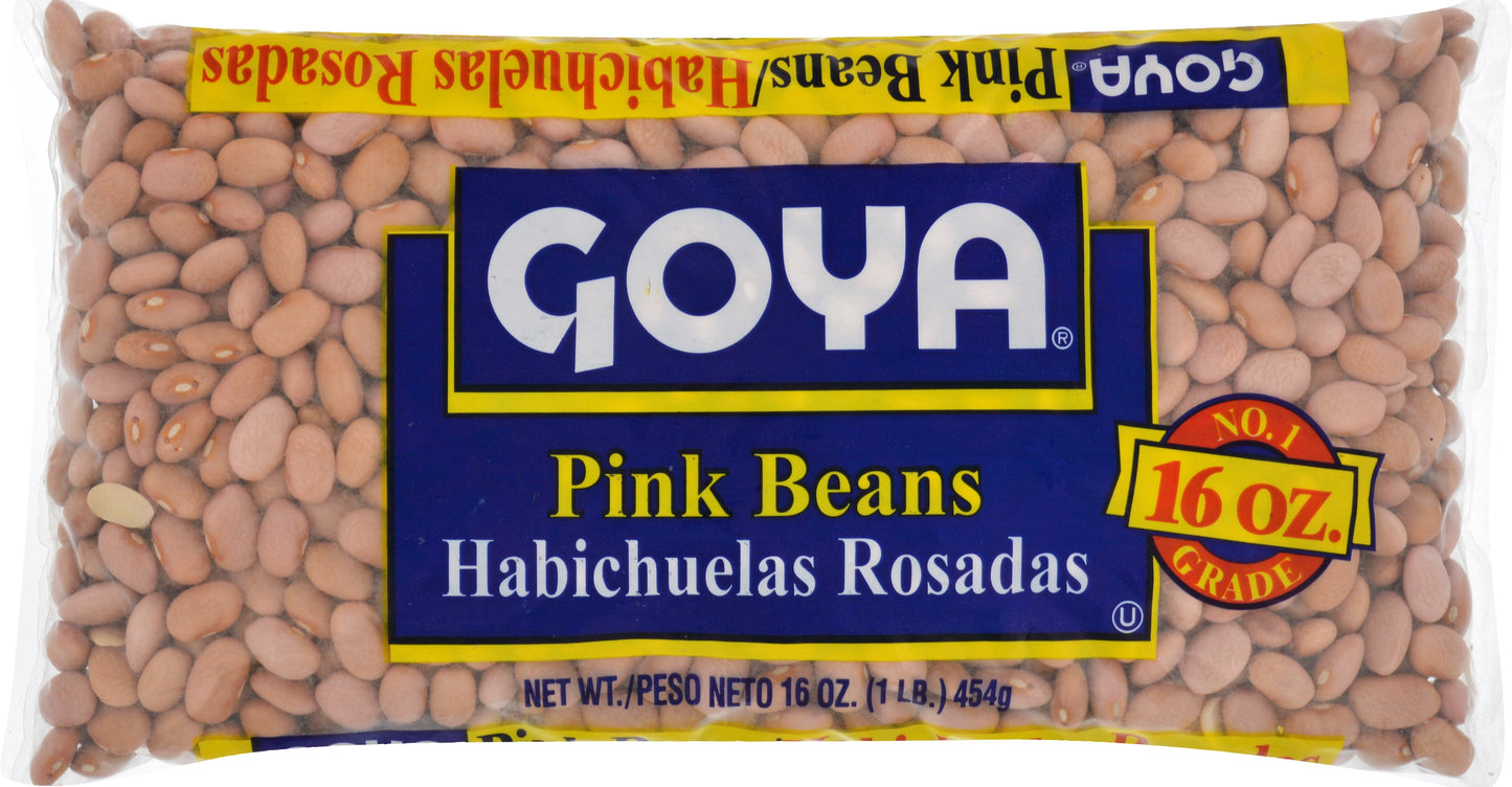 Goya Pink Beans Bag; 16 Ounce; 24 Per Case