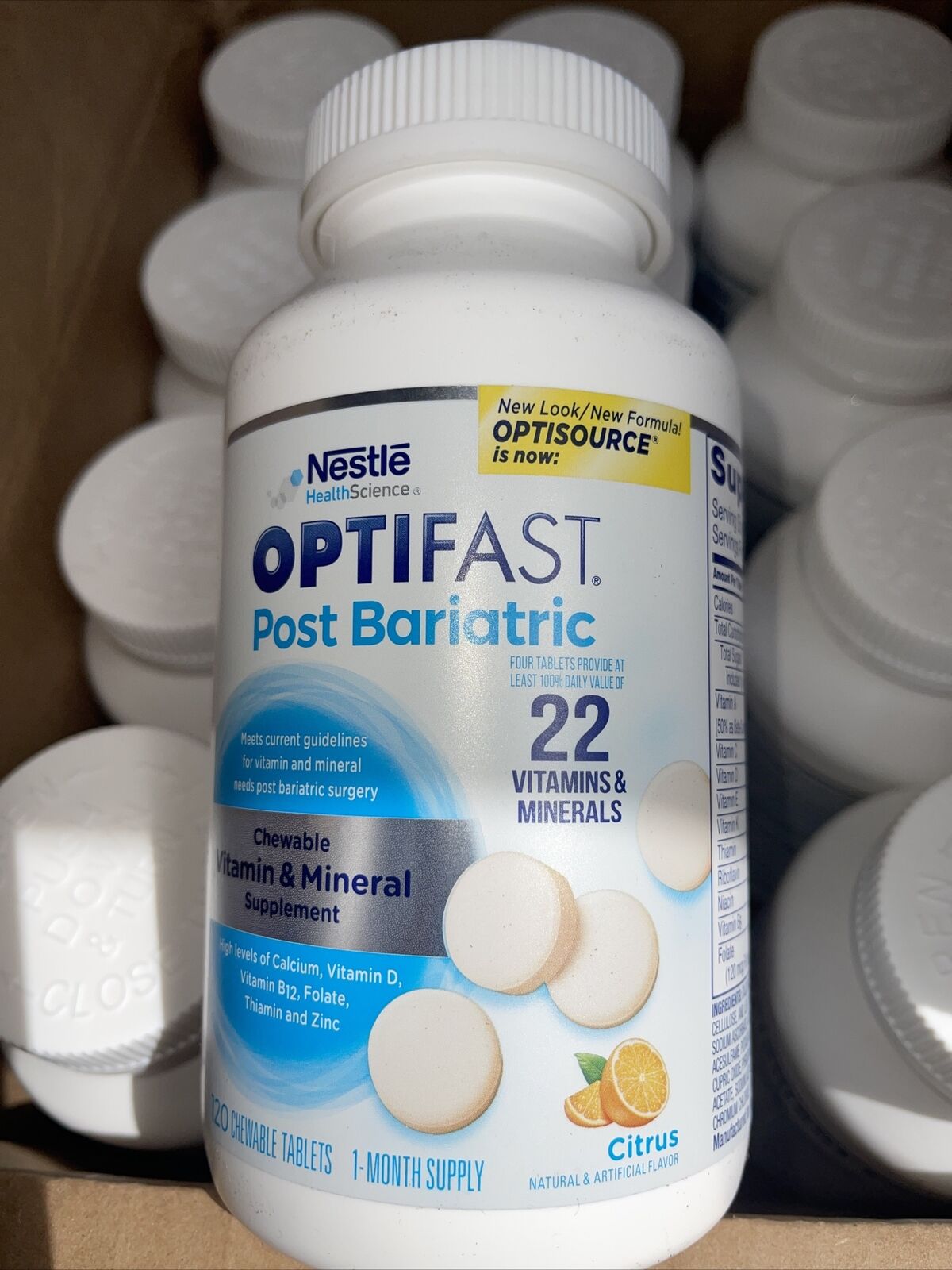 Optifast Adult Nutrition Unflavored; 14.28 Ounces; 12 Per Case - High Mart Wholesale