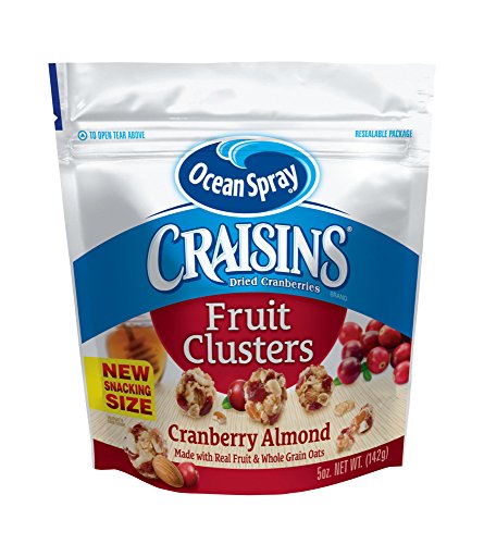 Ocean Spray Craisins Cranberry Almonds Clusters; 5 Ounce; 12 Per Case
