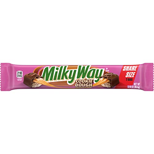 Milky Way Cookie Dough Share Size; 3.16 Ounce; 24 Per Box; 6 Per Case