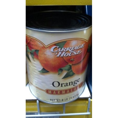 Carriage House Preserves Orange Marmalade; 8 Pounds; 6 Per Case