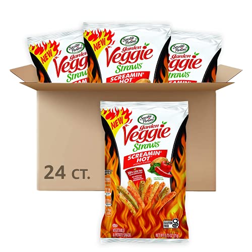 Sensible Portions Garden Veggie Straws Screamin Hot; 0.75 Count; 24 Per Case - High Mart Wholesale