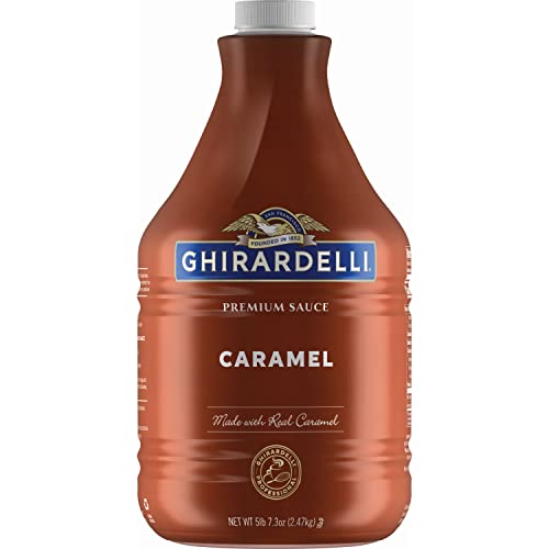 Ghirardelli Caramel Sauce Pump Bottle; 87.3 Ounces; 6 Per Case - High Mart Wholesale