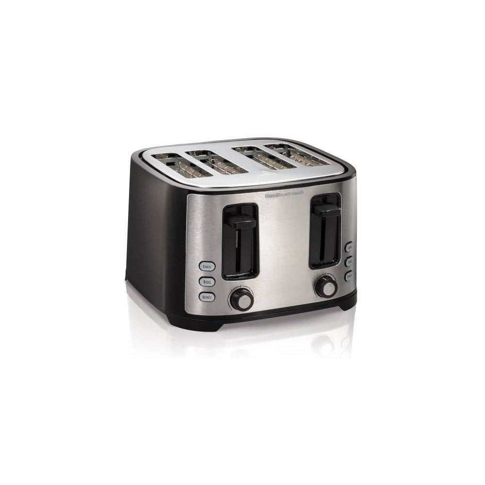 Hamilton Beach Toaster 4 Slice Black; 2 Each; 1 Per Case